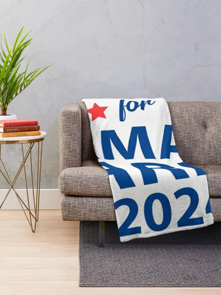 Bismark for KAMALA HARRIS for PRESIDENT 2024 Throw Blanket Winter beds for babies Flannels Blankets