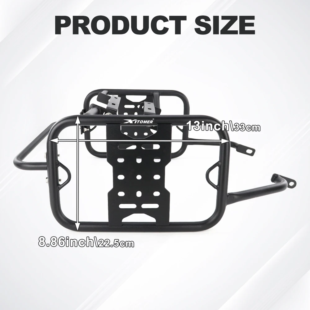 Motorcycle Saddlebag Support Bracket Pannier Racks Side Luggage Rack Multistrada 1260 Enduro 1200 Enduro 950/S V2/S For Ducati