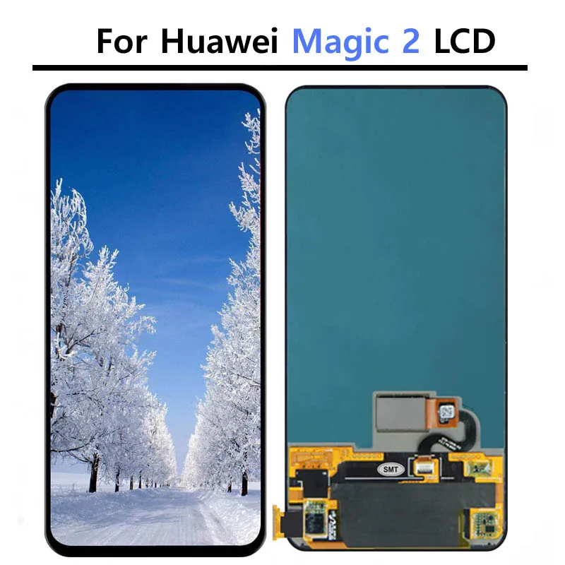 Original AMOLED 6.39'' For HUAWEI Magic 2 LCD Display Touch Screen Digitizer Assembly Replacement Parts