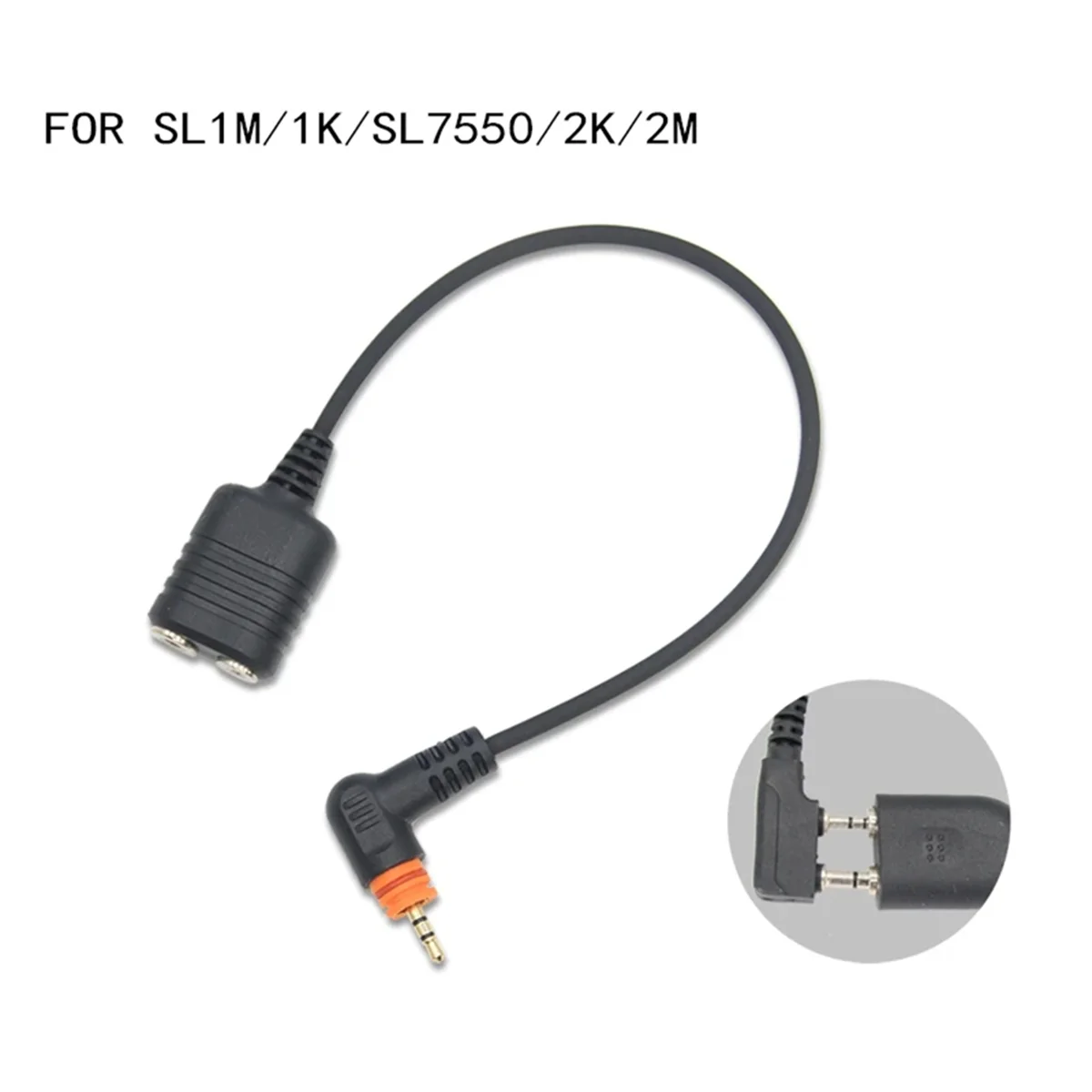 

Кабель-адаптер Walkie Talkie o для радио SL1M SL1K SL1600 SL7500 к UV-5R K Кабель для смены порта гарнитуры