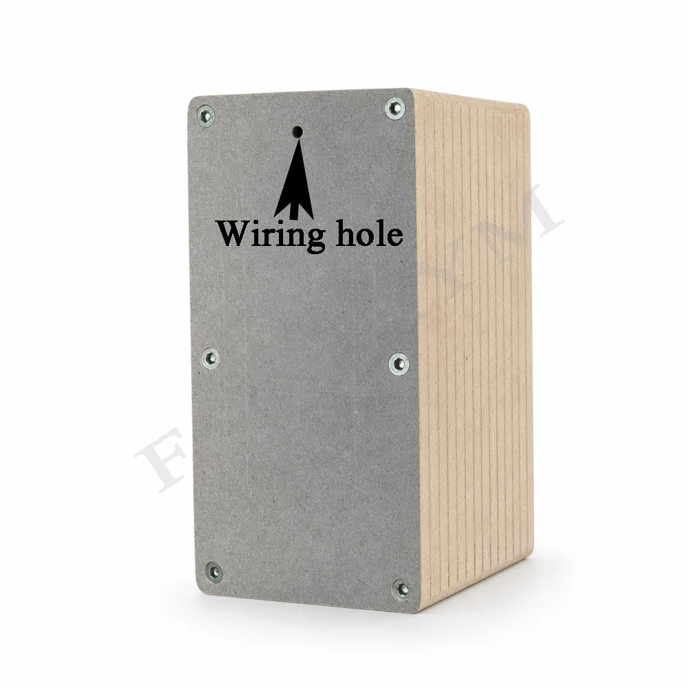 FOSI AYM 3 Inch Transmission Line Speaker Cabinet MDF Empty Enclosure DIY Passive Desktop Speaker Box 72/77mm High-density board