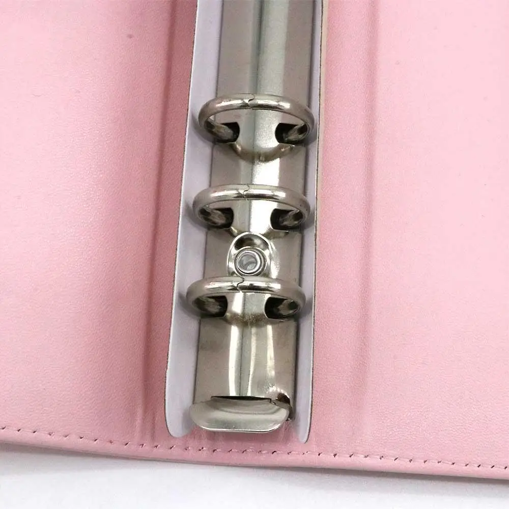 

Поставки многоразового использования A6/A5 папка для файлов из искусственной кожи цвета миндального печенья обложка для блокнота обложка для блокнота отрывная обложка для переплета