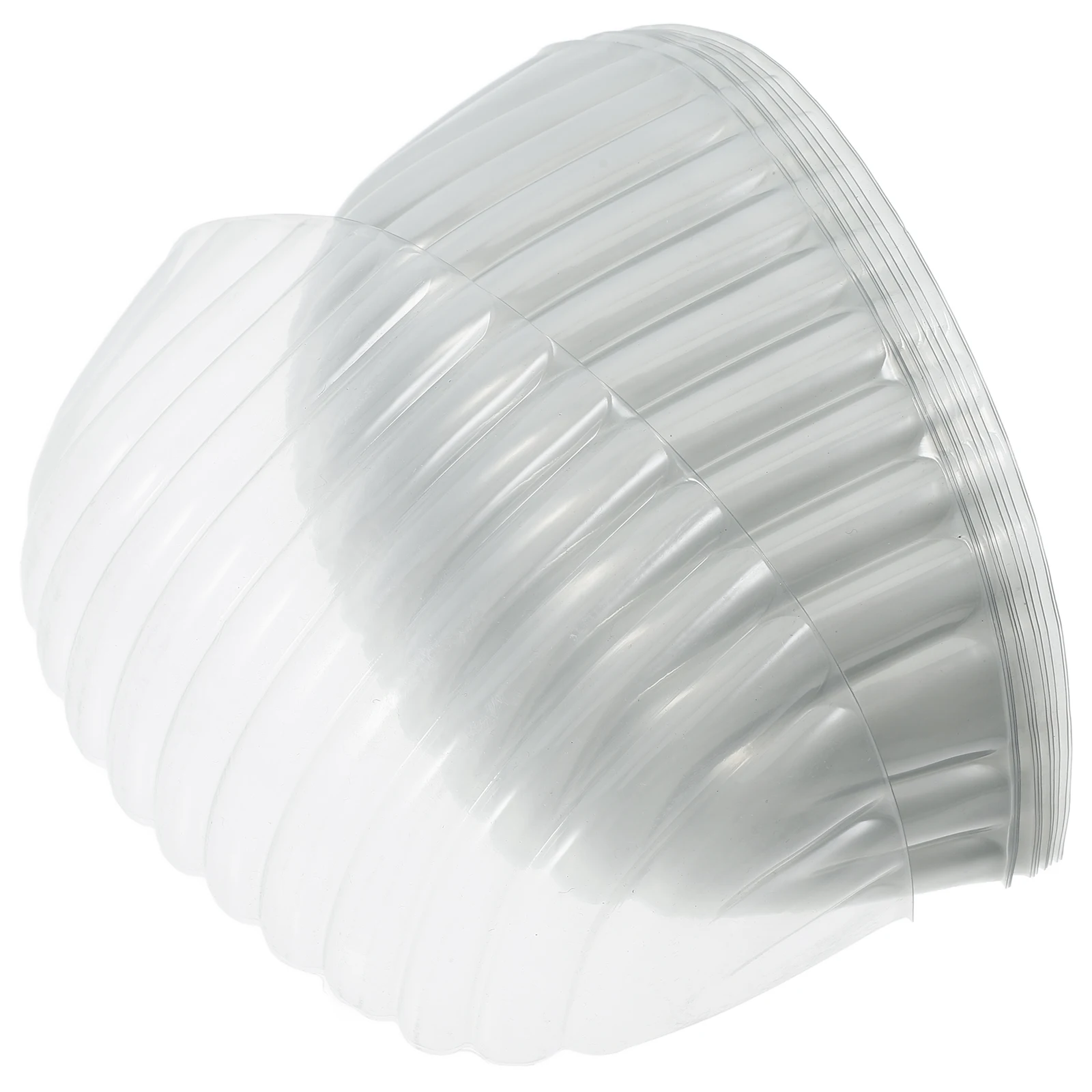 10pcs Support Shaper Hat Inserts PVC Plastic Cap Insert Lightweight Travel Baseball Supplies Form Protector Labor