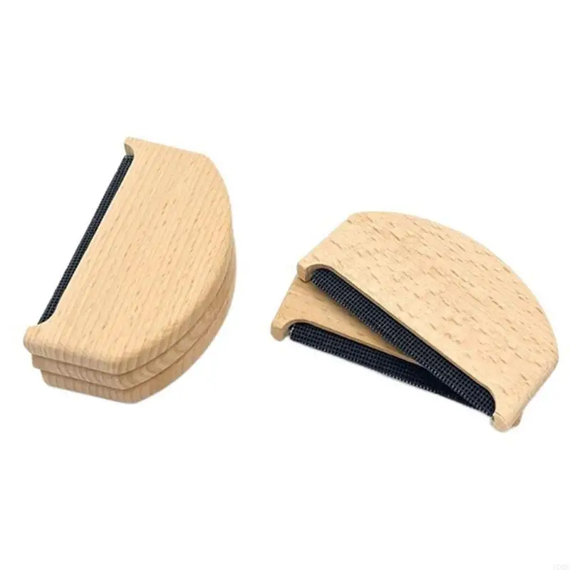 ماكينة حلاقة الوبر الخشبية المحمولة أداة إزالة الوبر المحمولة آمنة للملابس الحساسة والملابس التريكو