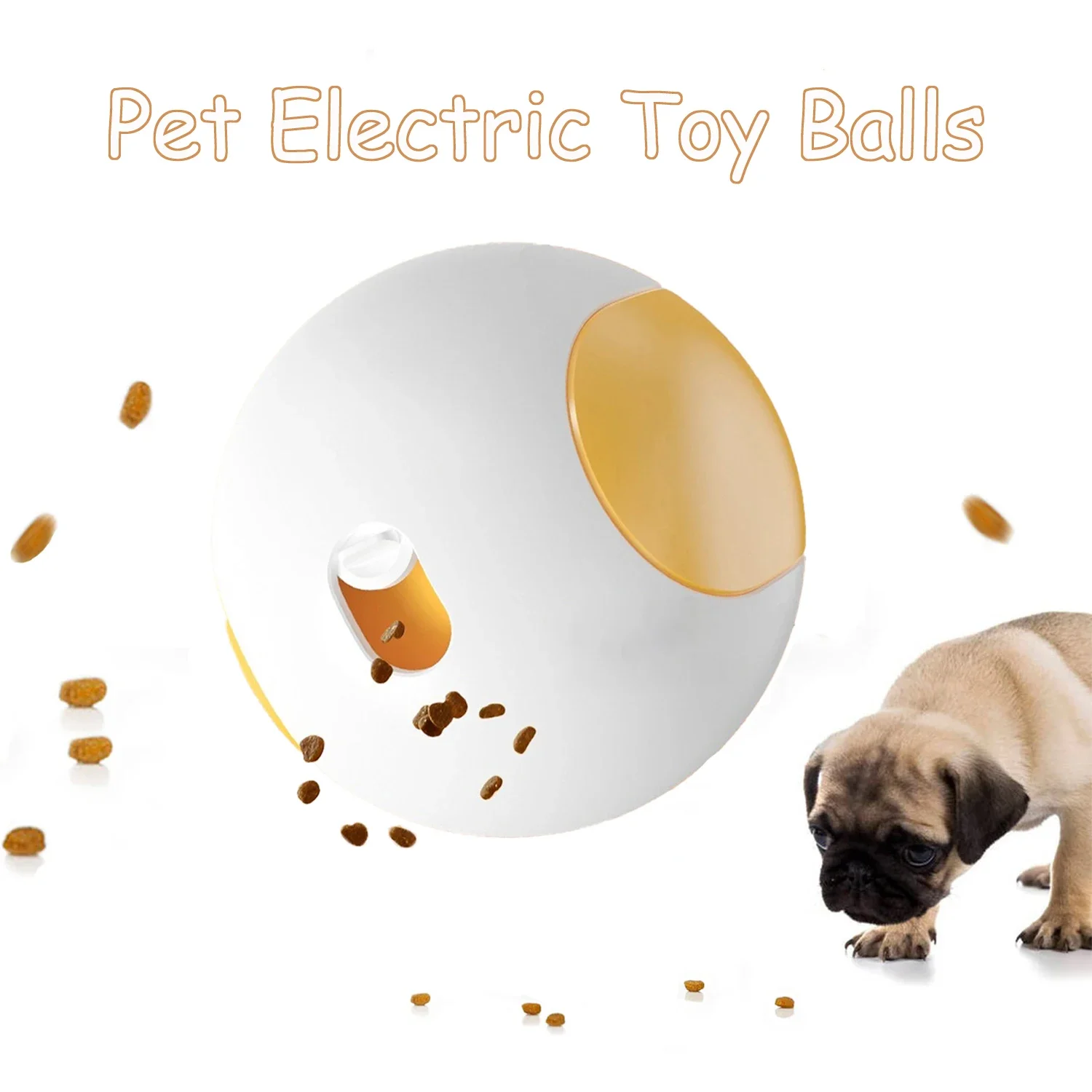 

Электрическая игрушка, мяч, утечка еды, катящийся мяч, медленная кормушка, тренировочная игрушка, тренировка на открытом воздухе, облегчение скуки, головоломка для собак