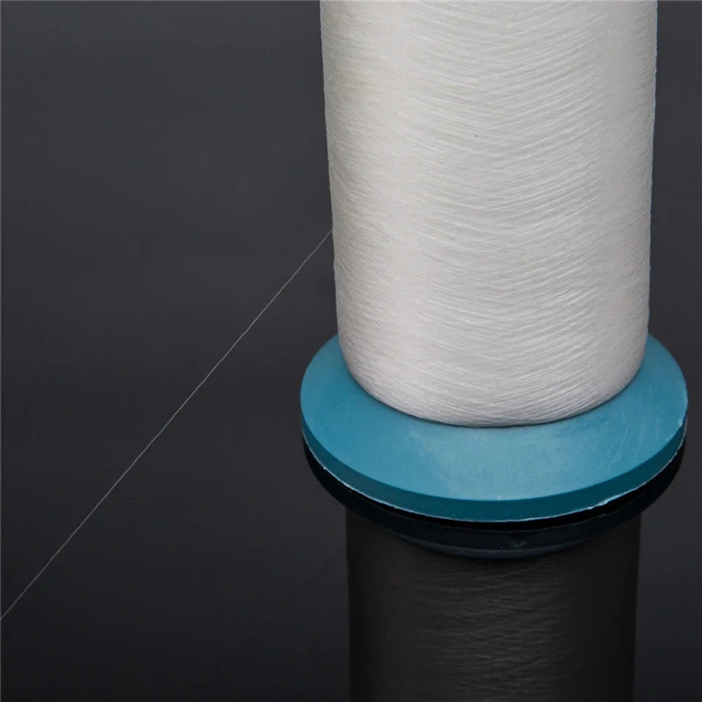 1 Roll 4500m Clear High Elastic Sewing Thread 0.12mm Nylon Sewing Threads for Patch Hand Beading Cross Stitch Clothing Decor