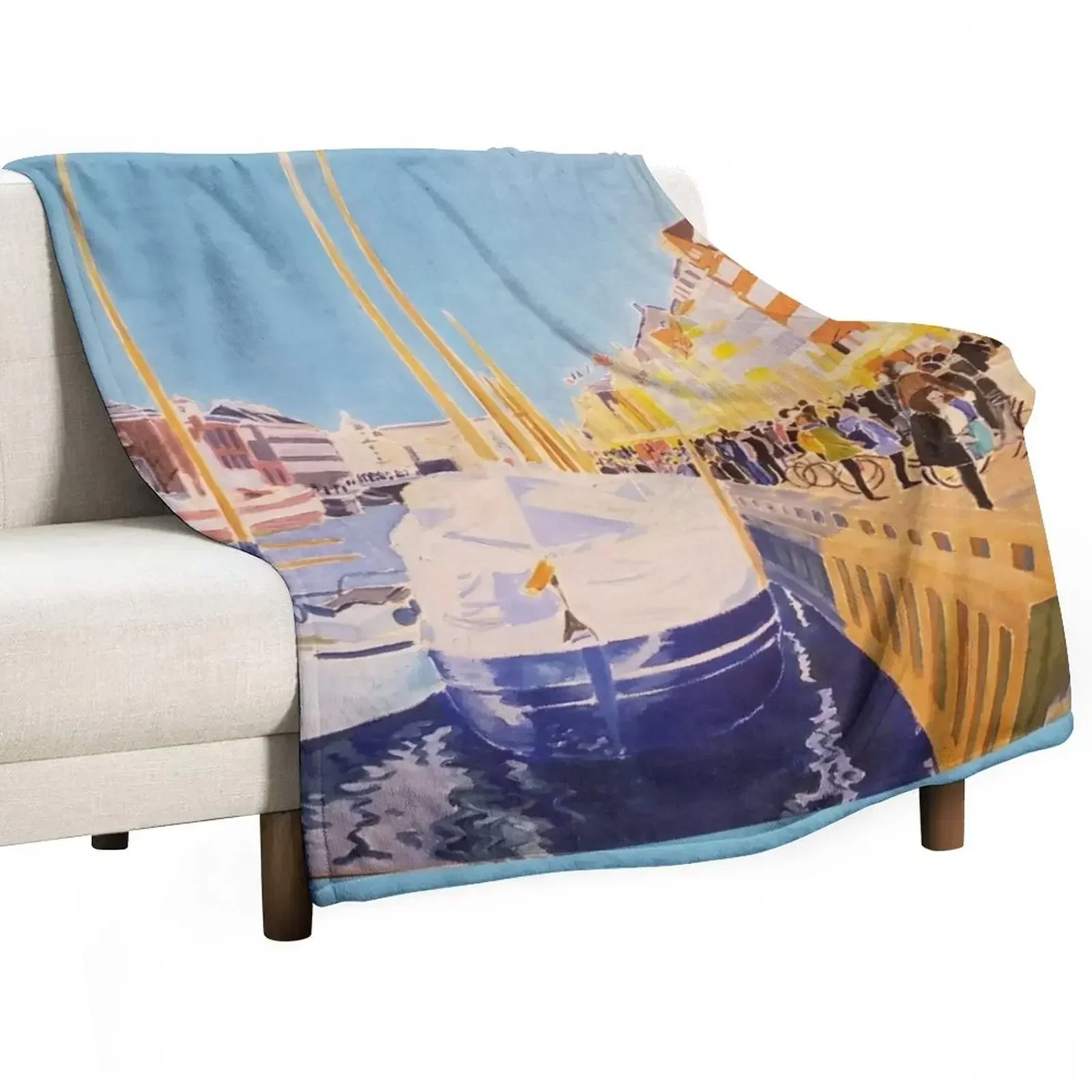 

Sunlight in Copenhagen Throw Blanket Designers Baby Cute Blankets