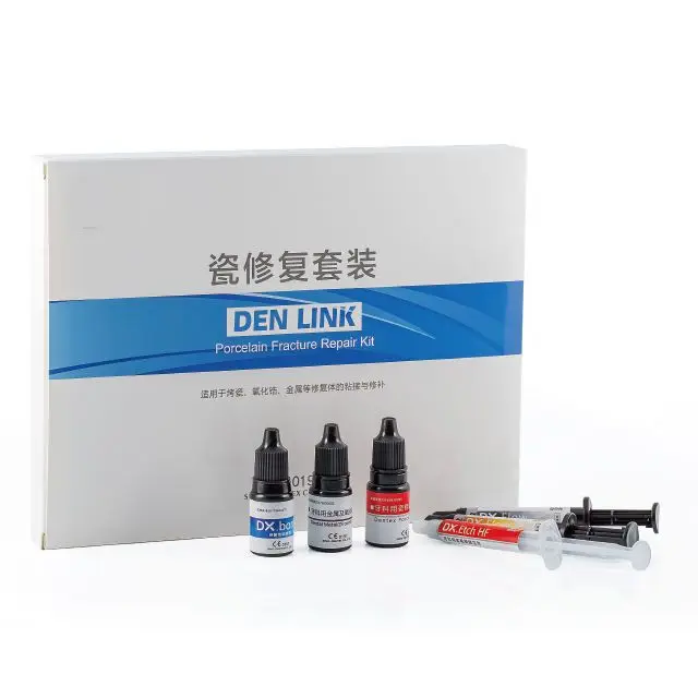 Dental Porcelain Restoration Set Aesthetic Restoration Set for Front Teeth Universal Resin Set Porcelain Veneer Treatment Agent