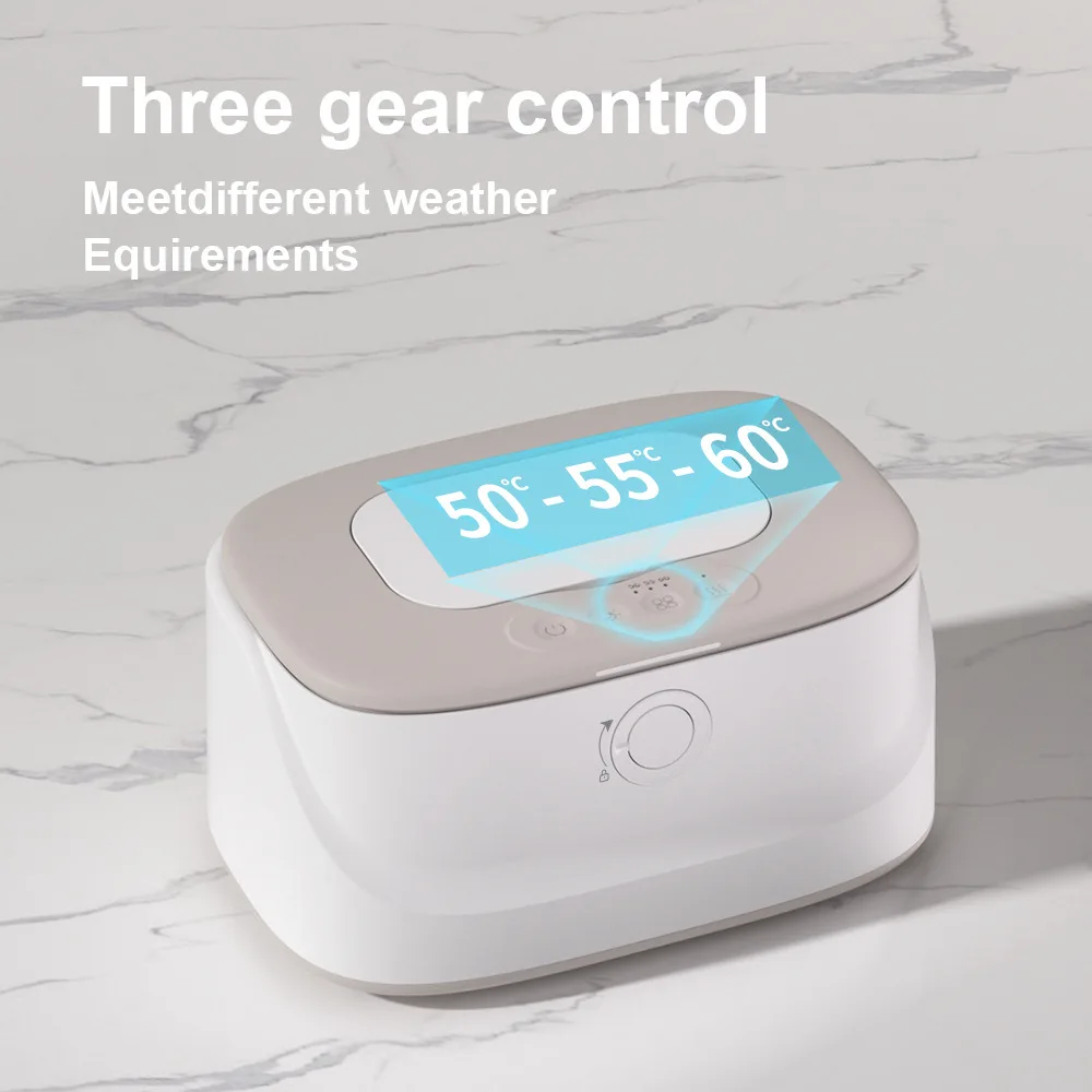 USB Powered Baby ผ้าเช็ดทําความสะอาดเปียกอุ่น Night Light รถแขวนอุณหภูมิคงที่ผ้าเช็ดทําความสะอาดเปียกกล่องผ้าเช็ดทําความสะอาดร้อน