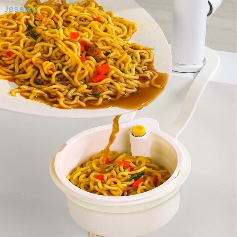 

♥Sink Drain Food Filter Basket - Hanging Kitchen Residue Catcher for Vegetable/Food Scraps