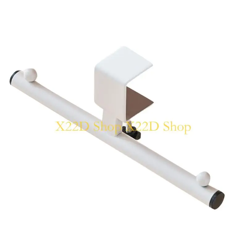 X22D Carbon Steel Desk Side Hanger For Backpacks Handbags Easy Install Space Optimization Safety Design Hanging Hook