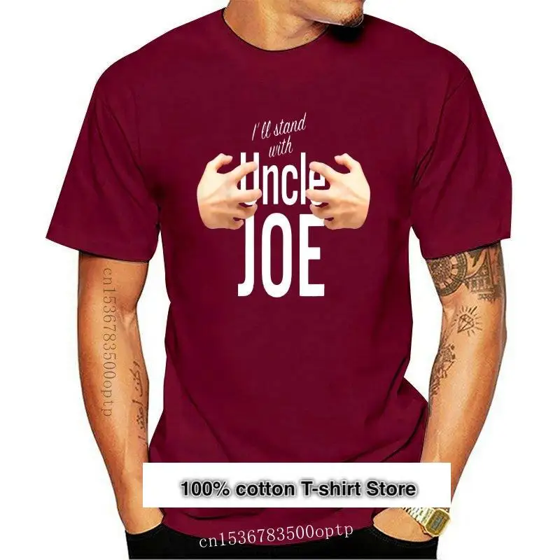 Camiseta I Stand With Joe Biden para presidente, novedad de 2021