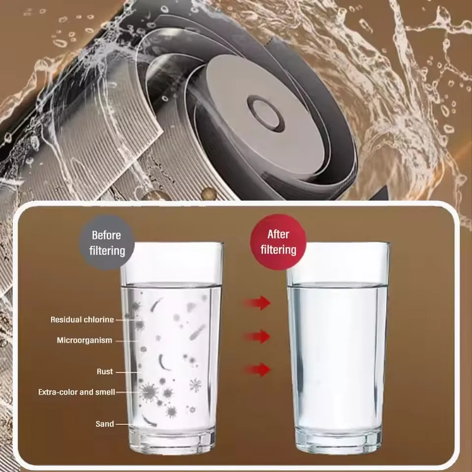New 3 Modes Kitchen Faucet Aerator Stainless Steel Double-layer Depth Filtration Faucet Extender 360 Rotate Tap Bubbler Nozzle