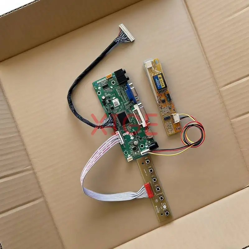 

Плата контроллера экрана для LTN170WU LTN154U1 LTN170U1 B170UW01 1920x1200 1-CCFL 30Pin LVDS 1920*1200 VGA DVI HDMI, комплект для самостоятельной сборки