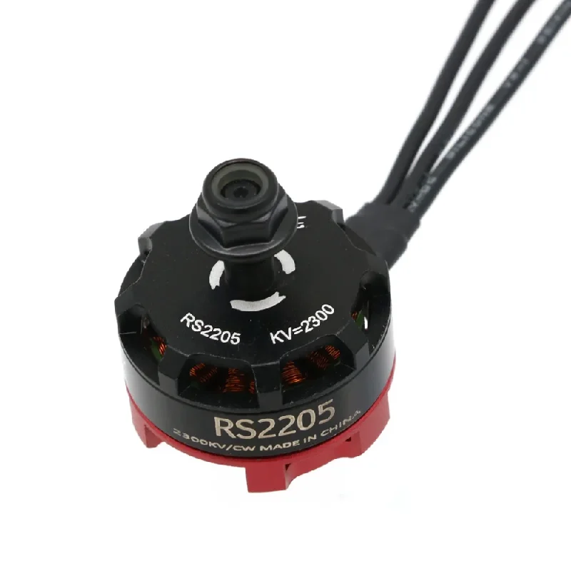 レーシングドローン用ブラシレスモーター,マルチコプター,rs2205 2205 2300kv cw ccw fpv rc qav250 x210,4個