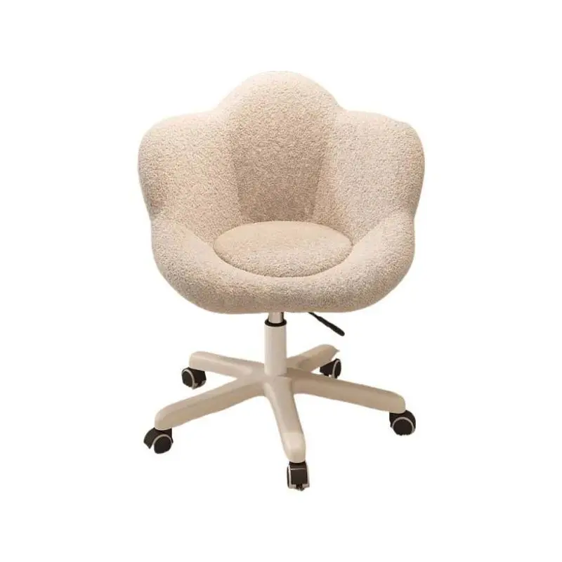 Girls bedroom Internet celebrity cream wind, rotatable back chair, sunflower chair