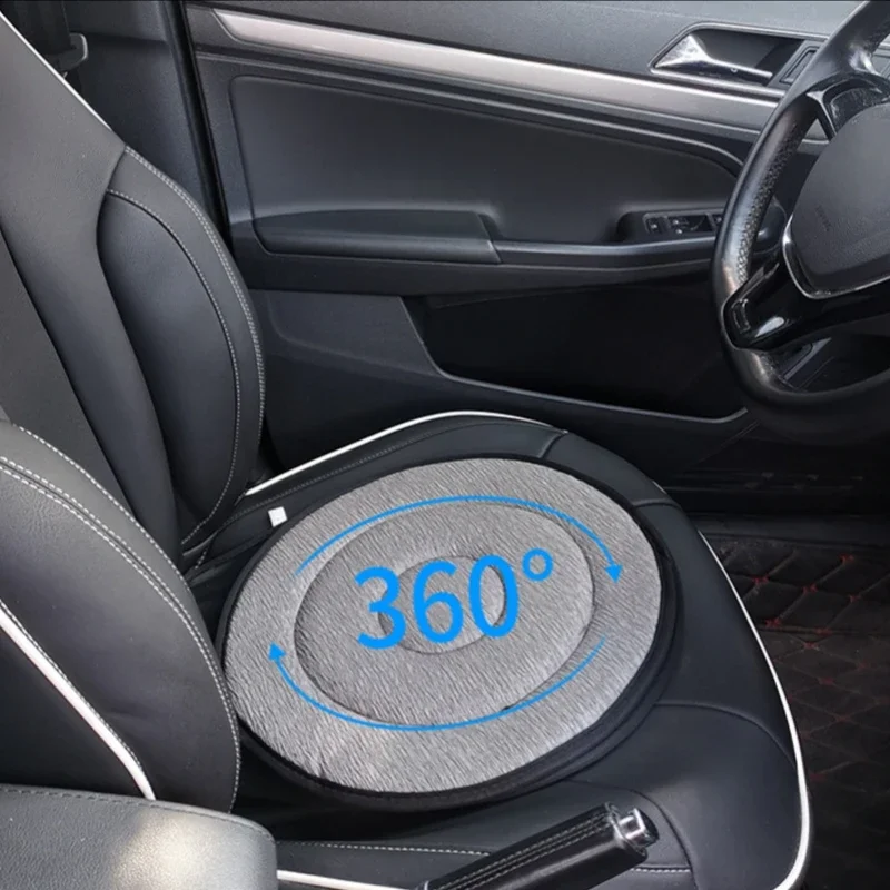 360° Rotating Car Seat Cushion Ergonomic Design Enhances Comfort and Mobility, Easy Entry and Exit, for Pregnant Women & Elderly