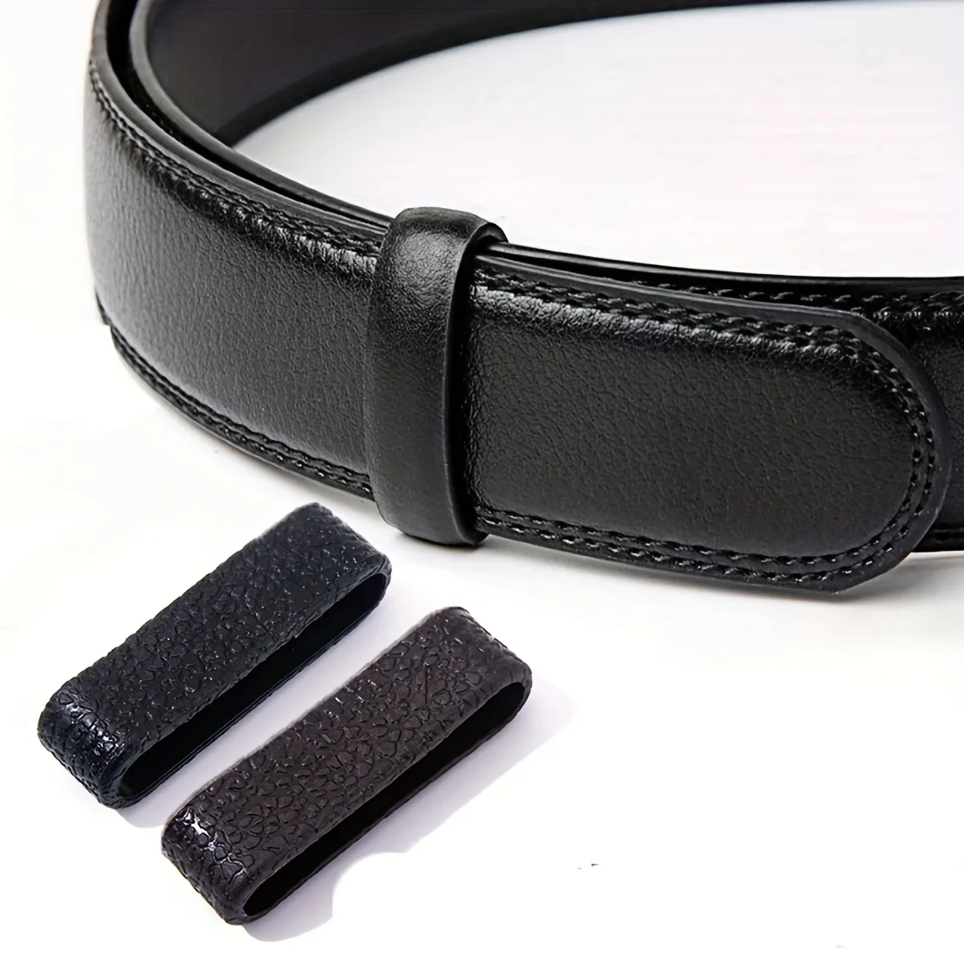 Belt Buckle Loop, Men's Leather Belt Loop, Leather Belt End Fixing Loop, Belt Accessories, Trouser Belt