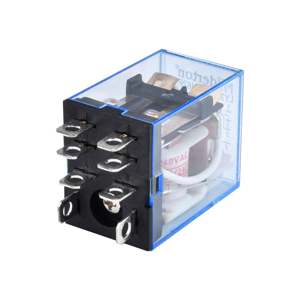 1 sztuk LY2NJ HH62P HHC68A-2Z elektroniczny mikro Mini przekaźnik elektromagnetyczny 10A 8PIN cewka DPDT DC 12V 24V AC 110V 220V — zdjęcie 3