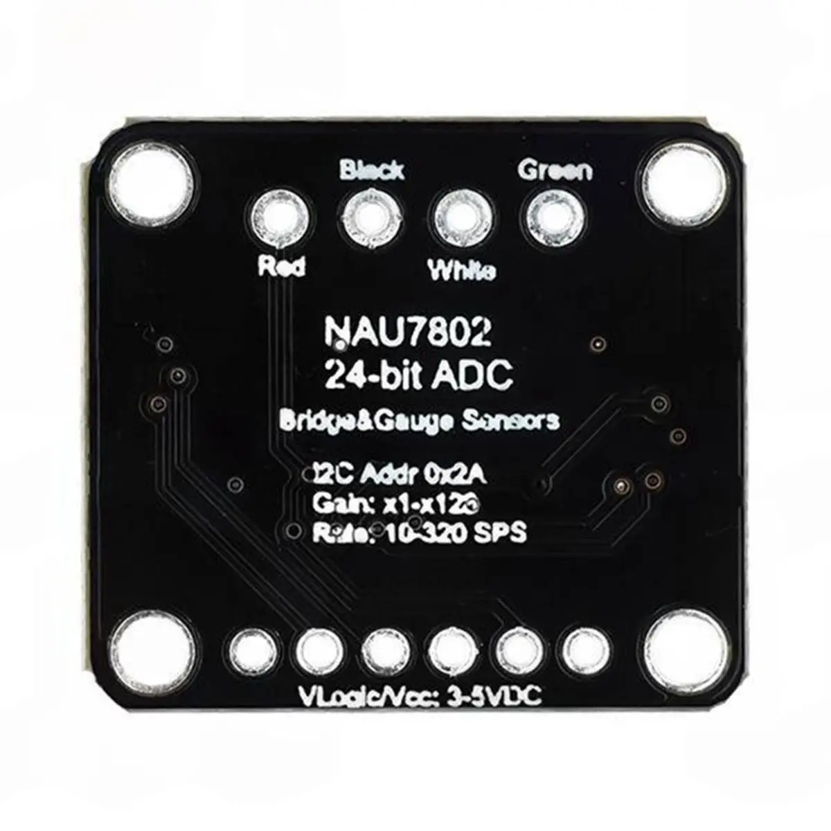 2PCS NAU7802 24-Bit ADC Module NAU7802 Data Conversion Pressure Module with STEMMA QT/Qwiic Data Conversion