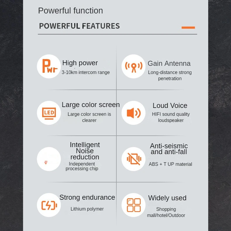 Baofeng UV-28L Handheld Radio - High Power, Type-C Charging,  One-Click Frequency Pairing, Perfect for Outdoor Adventure