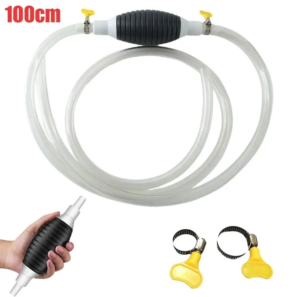 Handbrandstofpomp Autobrandstoftank Sucker Olieoverdracht Brandstofpomp Benzine Diesel Vloeistof Handpomp Sifon Brandstofbesparing voor benzine Benzine
