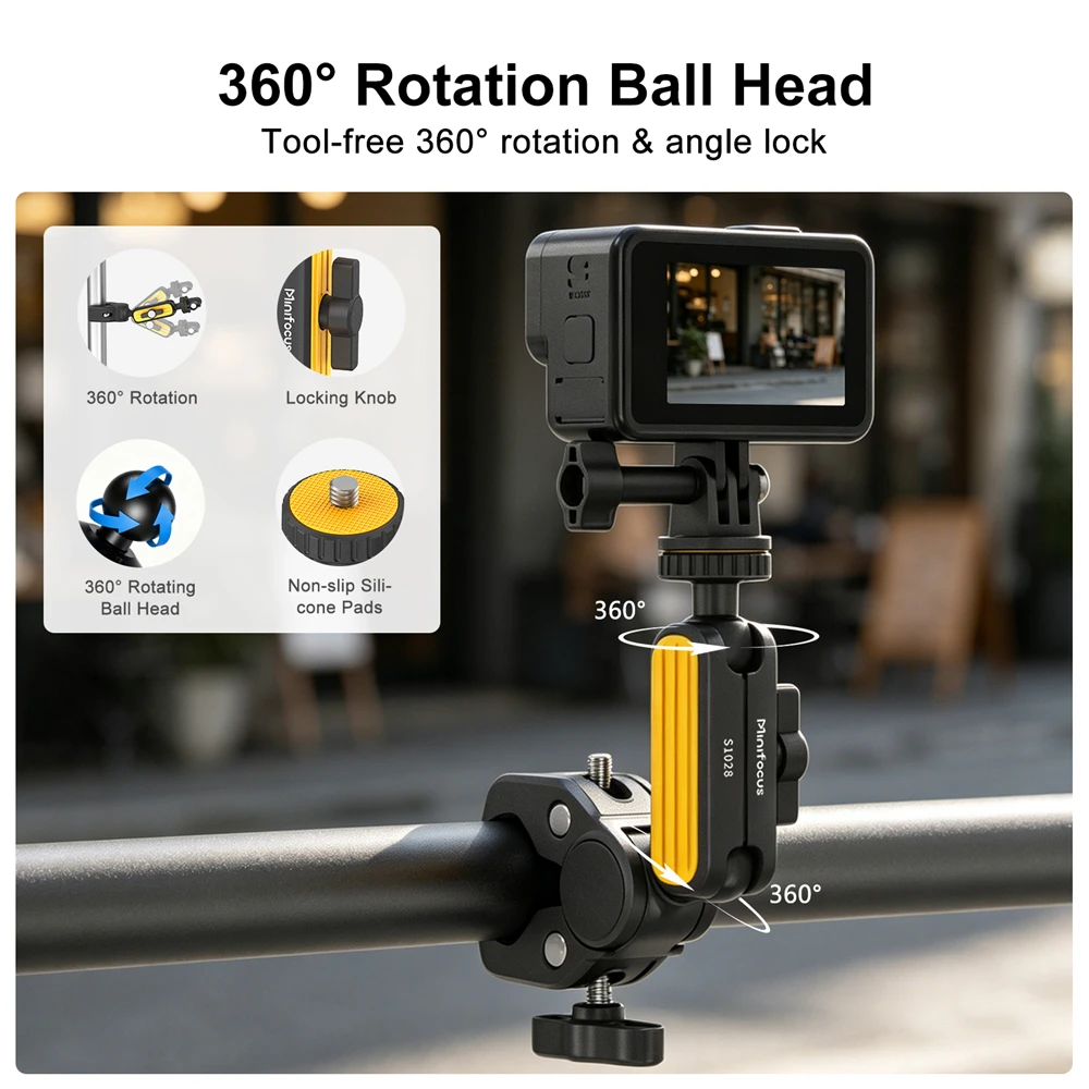 Super Clamp with 360° Dual Bal - огляд і ціна Monitor Arm Clamp