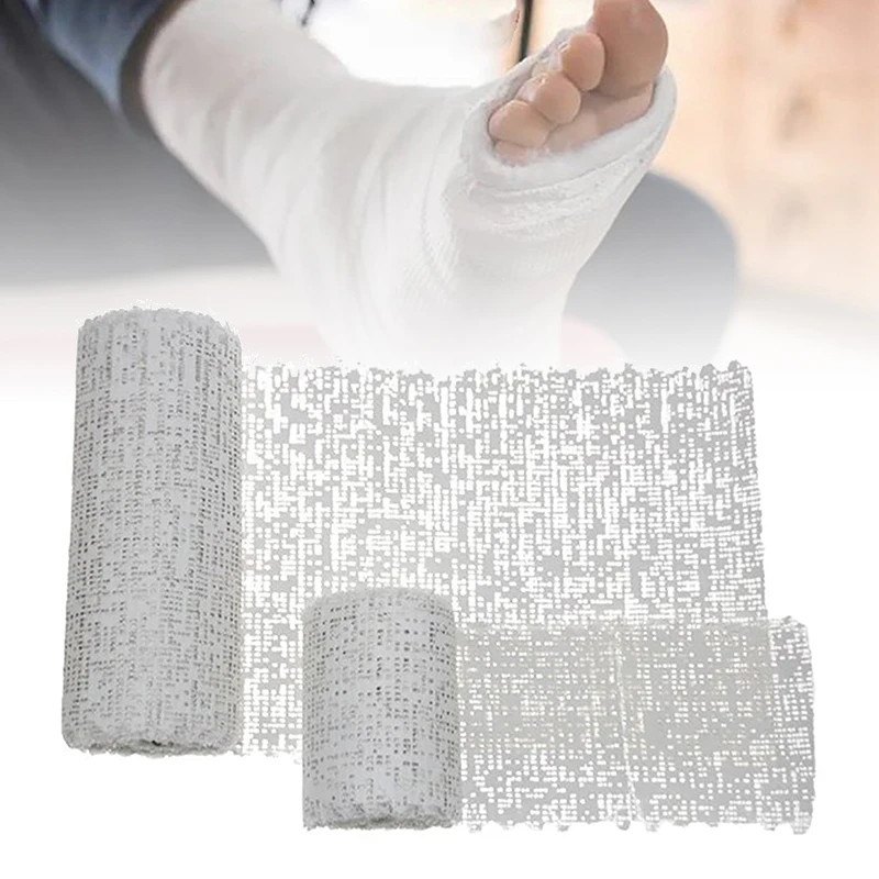 Plaster Bandages Cast Orthopedic Tape Cloth Gauze Emergency Muscle Tape First Aid Protective bracket Health Care Tool