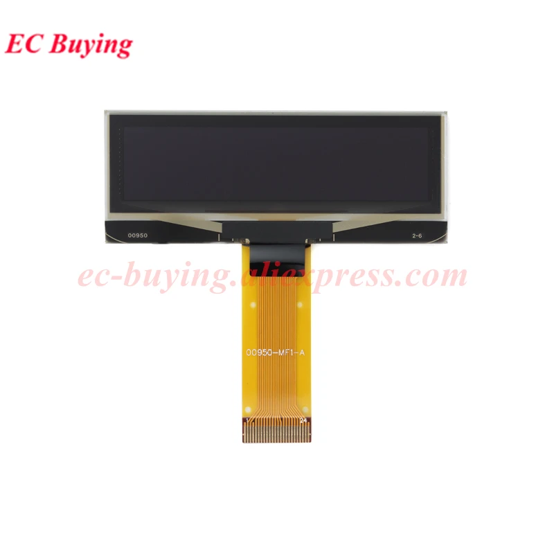 Módulo de Display OLED LCD de 2.23 Polegadas SSD1309 Drive 12832 Placa de Tela 4 Pinos 7 Pinos 24 Pinos 128x32 SPI I2C Branco Azul Amarelo Verde