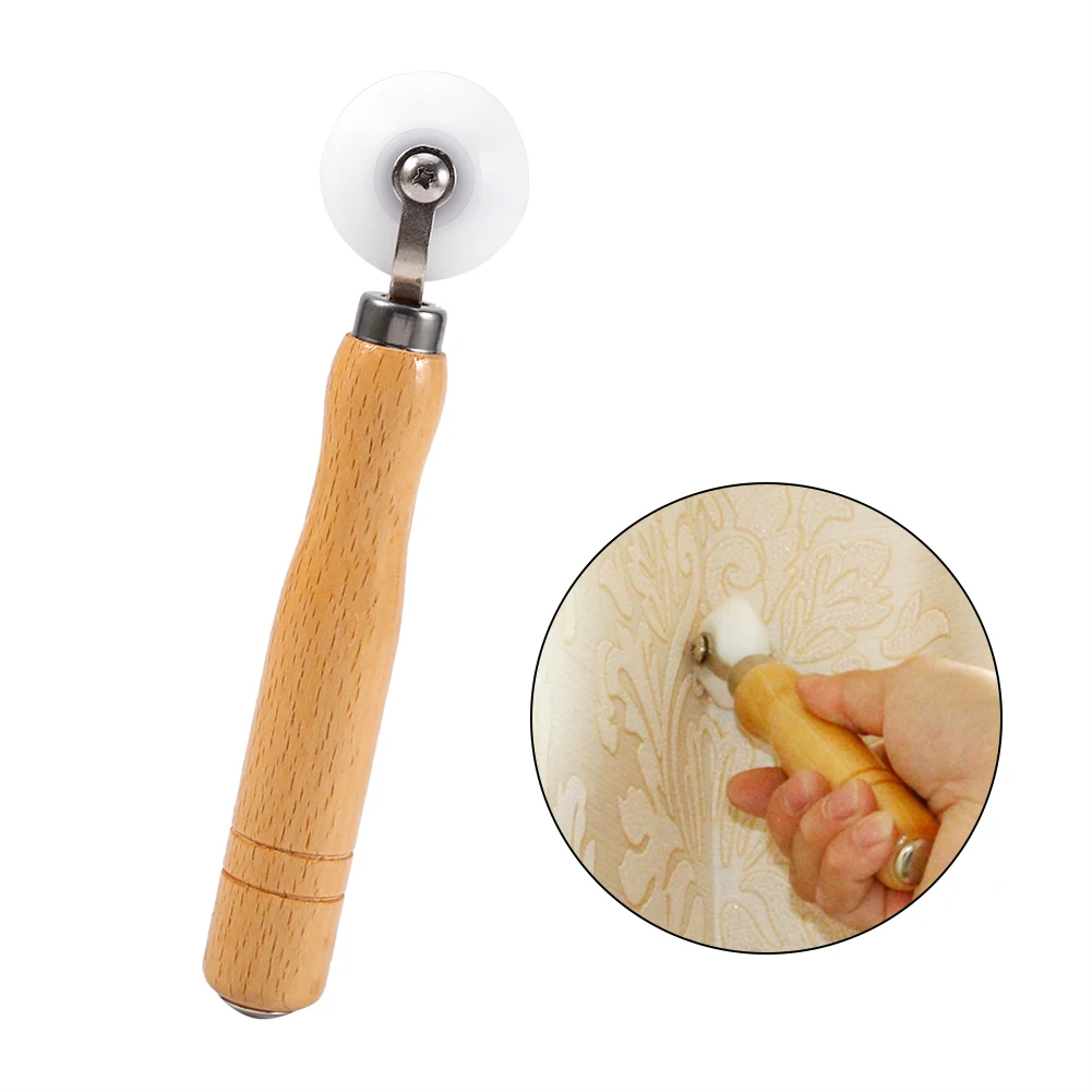Wall Paper Tool Internal External Corner Wallpaper Seam Roller Seamed Home Wall Paper Hand DIY Tool Corner Wallpaper Roller