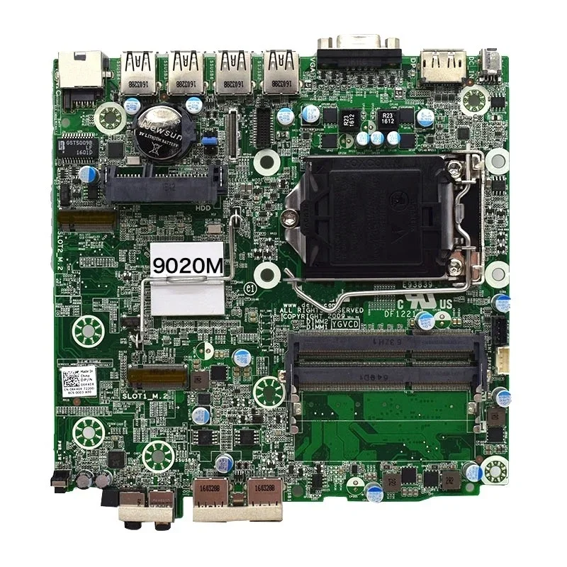 For DELL Optiplex 9020M Motherboard CN-06K40X 06K40X 6K40X YGVCD 0YGVCD Mainboard 100% Tested OK Fully Work Free Shipping