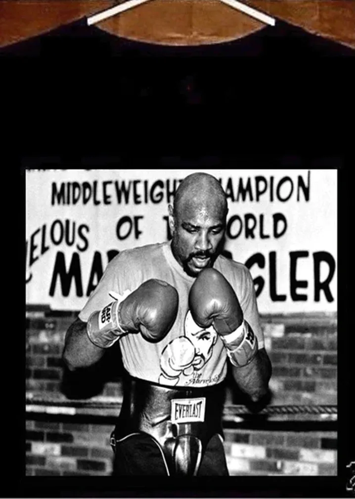 Marvelous Marvin Hagler T-shirt black Unisex All Sizes S-5Xl 112