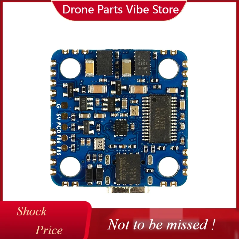 

Полетный контроллер DPMATEK MATEKSYS F405-miniTE 2-6S LiPo, сверхлегкий, 1 МБ флеш-памяти, PnP для FPV дрона, совместимость с DJI Air Unit и DJI OSD