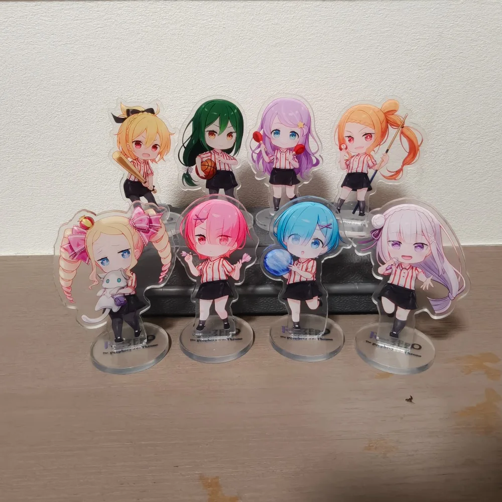 Anime Re:ZERO -Starting Life in Another World- Season3 Shuugeki Hen Kara Hajimeru Isekai Seikatsu soporte acrílico modelo placa regalo