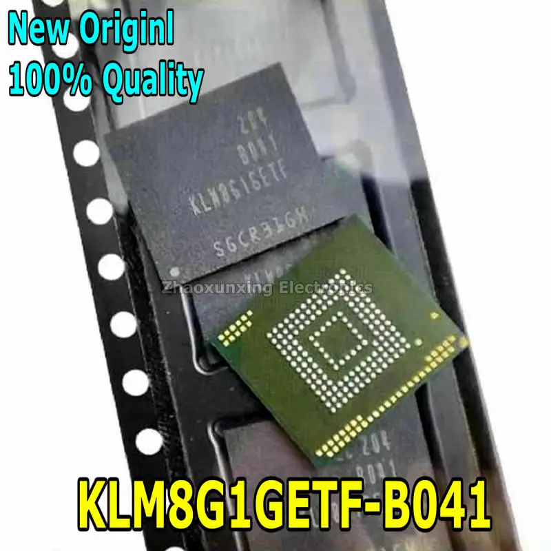 2 ~ 10PCS Nieuwe KLM8G1GETF-B041 KLM8G1GETF B041 8G EMMC 5.1 FBGA-153 Chipset