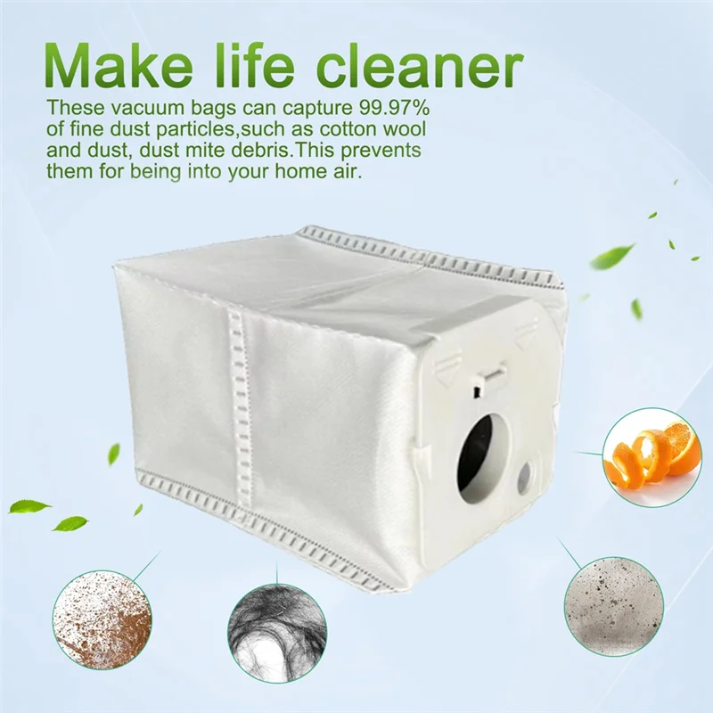 20Pcs Replacement Dust Bag for SamSung Bespoke Jet VCA-ADB95B 220W Vacuum Clean Station Garbage Bag Household Cleaning