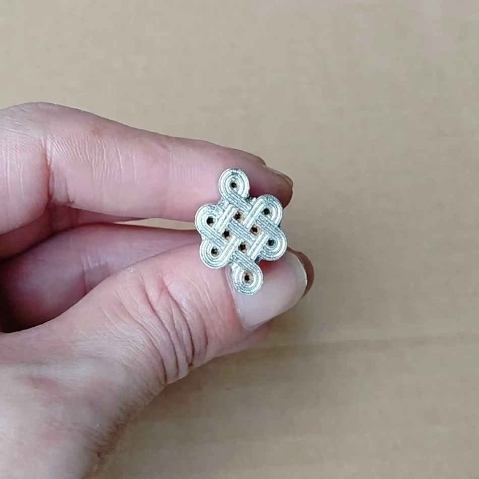 Leather craft hardware tools, steel precision engraving and embossing tools, Qianqian knot patterns, custom orders accepted