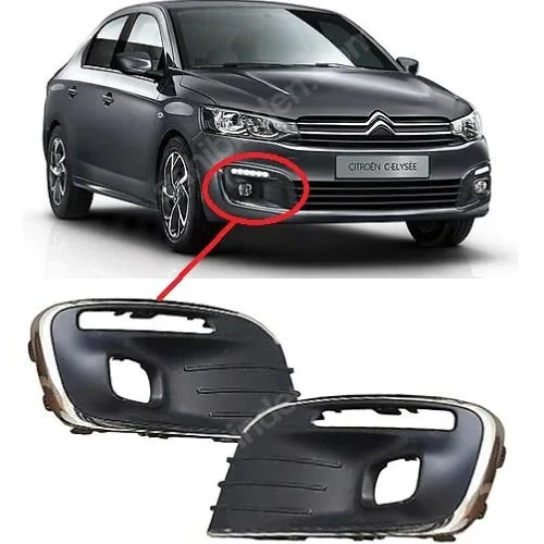 

FOG HEADLIGHT COVER (CHROME ÇERÇEVELİ - LEDLİ) RIGHT-LEFT HAND TOOL C-ELYSEE 2017- 1622707380