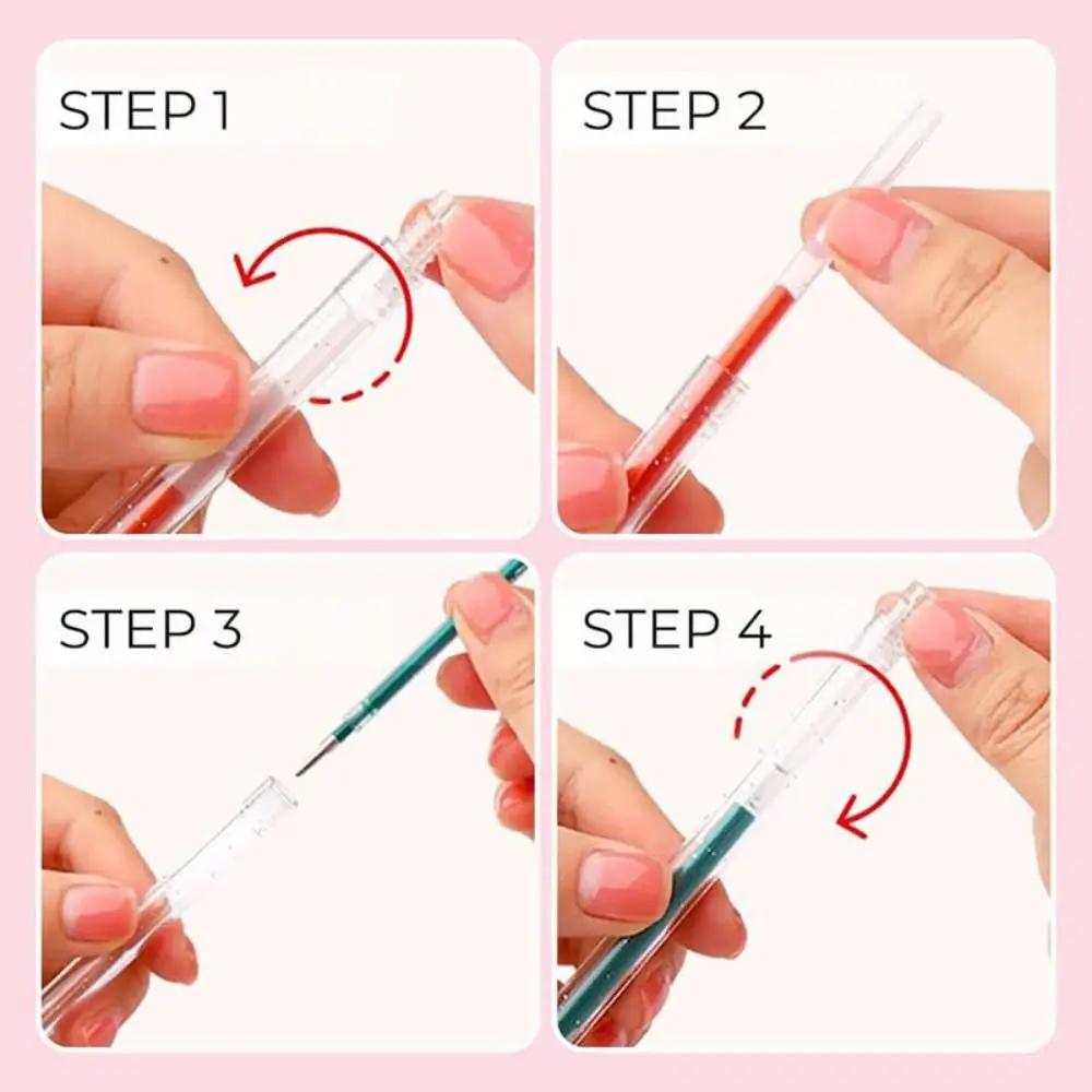 

New Glitter Glitter Gel Pen Set Fun School Supplies Students Marking Highlighter Pen Gel Pen Colored Pens Set