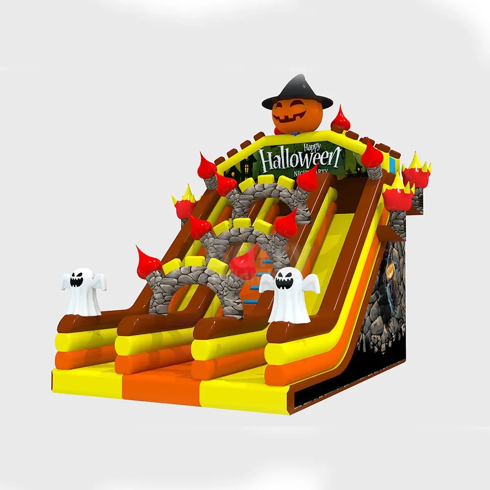 

-Cheap Halloween Inflatable Outdoor Decoration Halloween Inflatable Haunted House Bounce House For Festivals Parties
