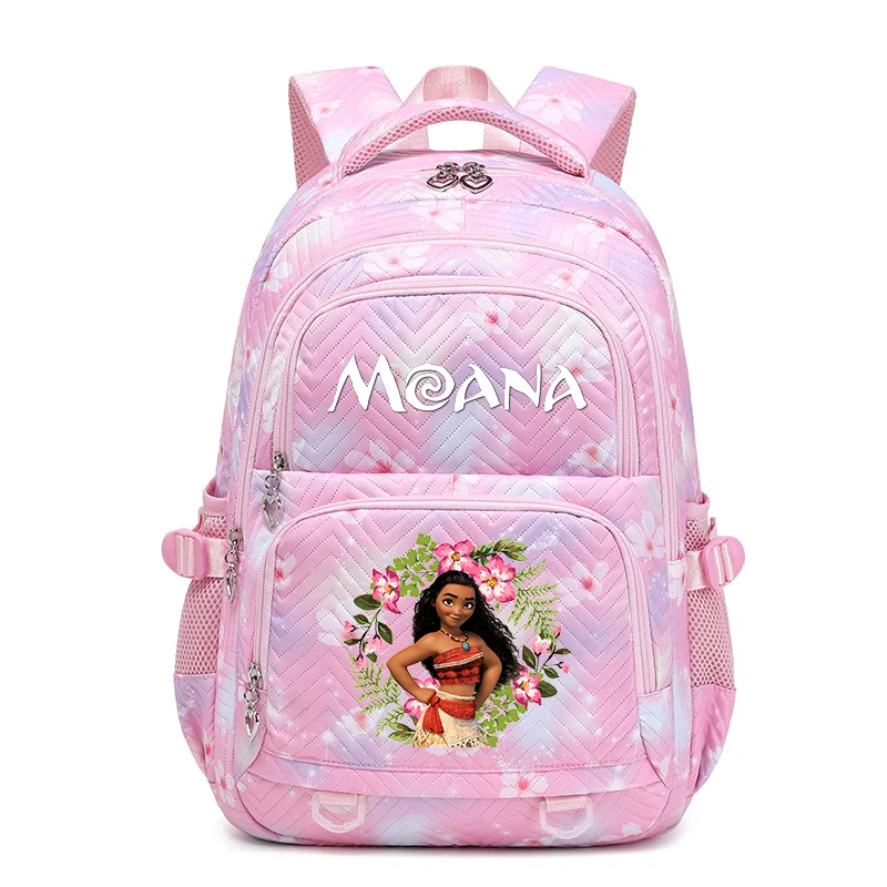 Moana Exquisite Floral Fasion Women Backpack Female Portable Waterproof Travel Bag Teenage Girls Students Bookbag Mochila