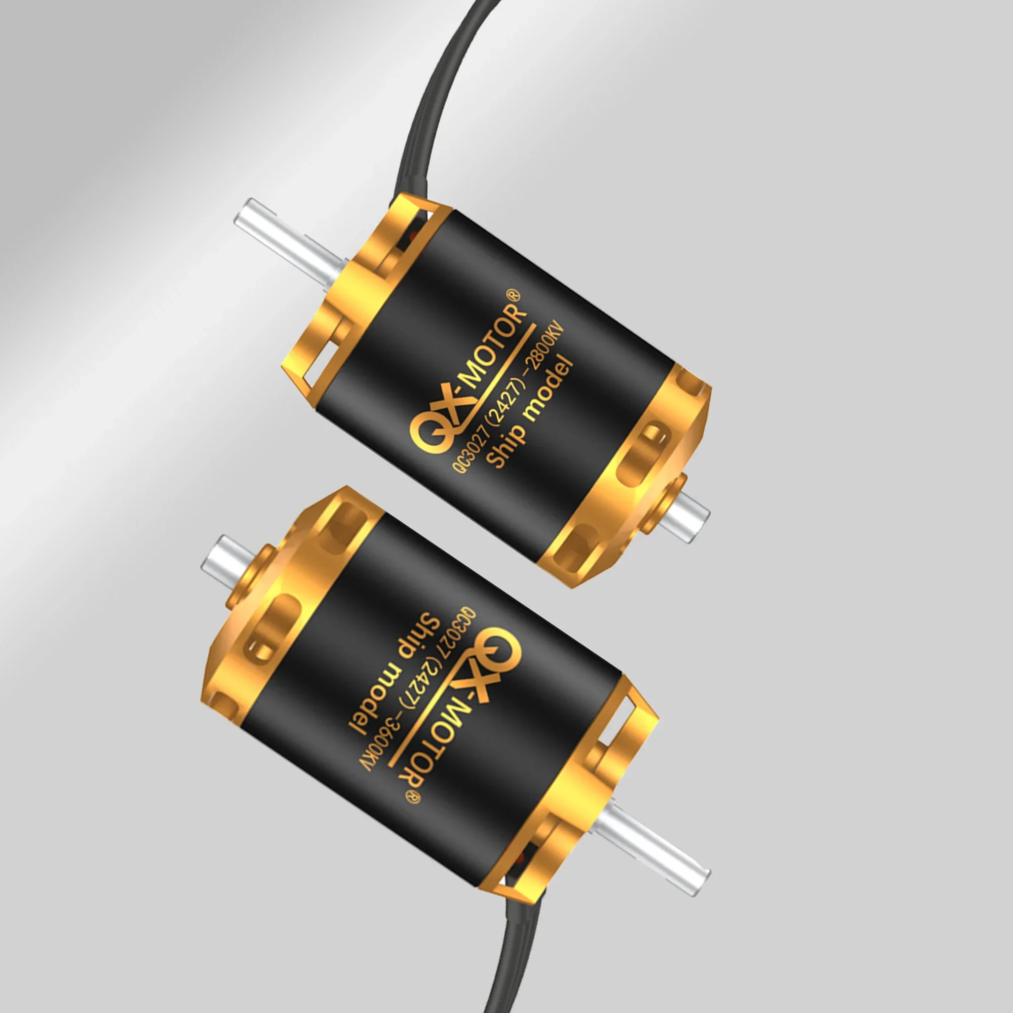 QX 모터 브러시리스 모터, QC3027, QC3027, 3600KV, 2800KV, 3800KV, DIY RC 코어리스 강한 토크 장난감, 자동차 선박 보트 수리 도구