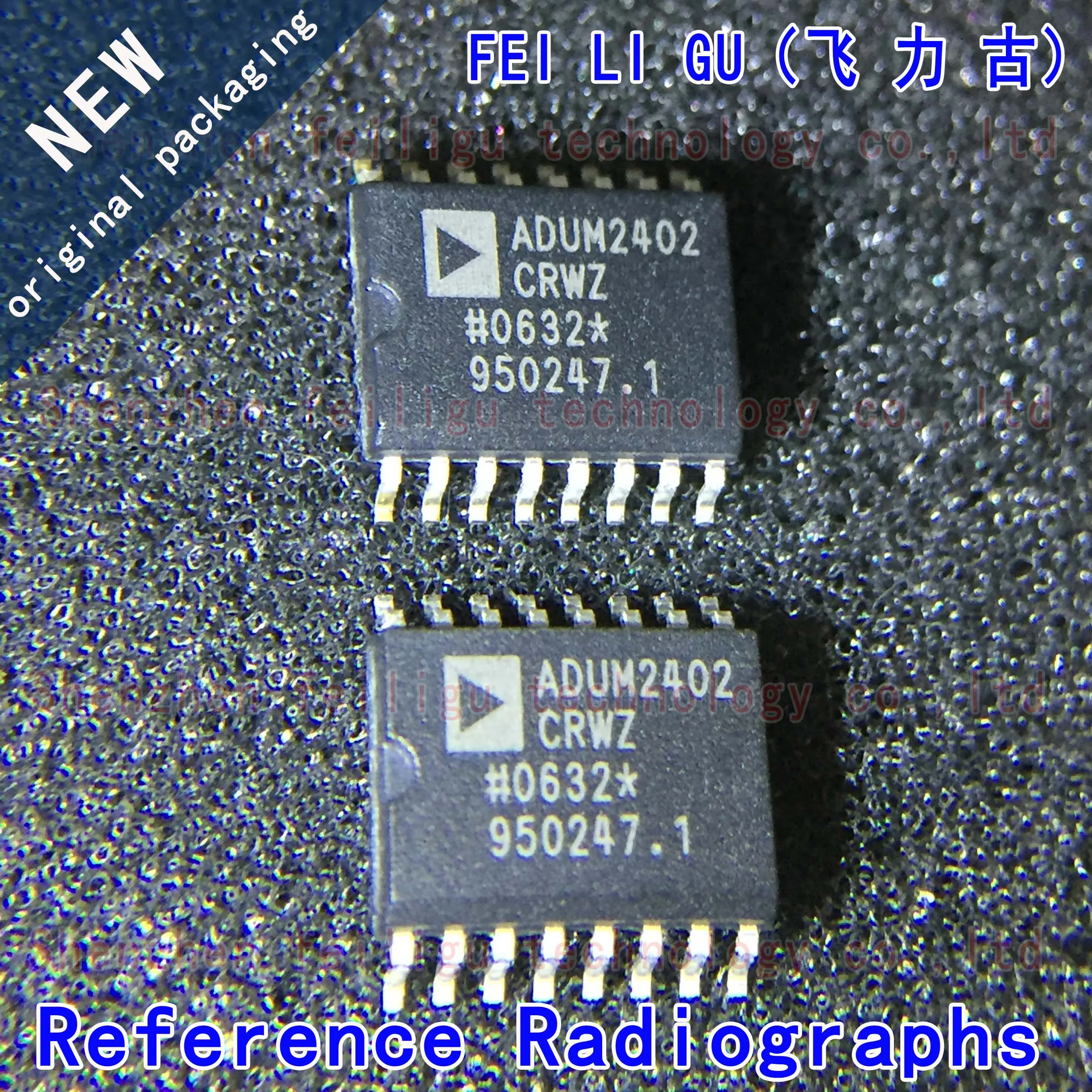 

100% New Original ADUM2402CRWZ-RL ADUM2402CRWZ ADUM2402CRW ADUM2402 Package: SOP16 Universal Digital Isolator Chip