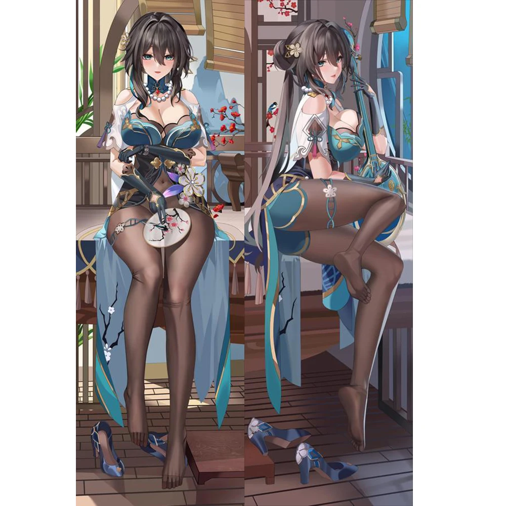 

Anime Ruan Mei Two-dimens Anime Game Honkai: Star Rail Dakimakura Pillowcase Hugging Body Pillow Cover No Filler