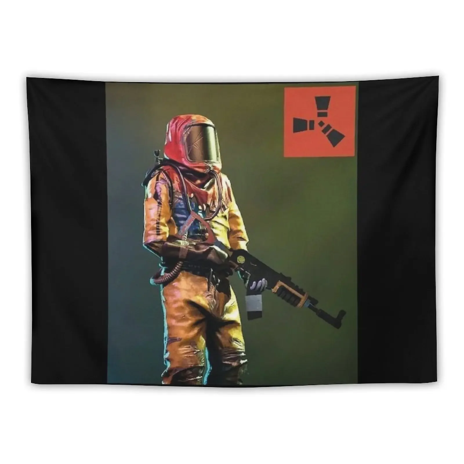 Rust Game Rust Tapestry Wallpaper Room Aesthetic Decor Tapestry