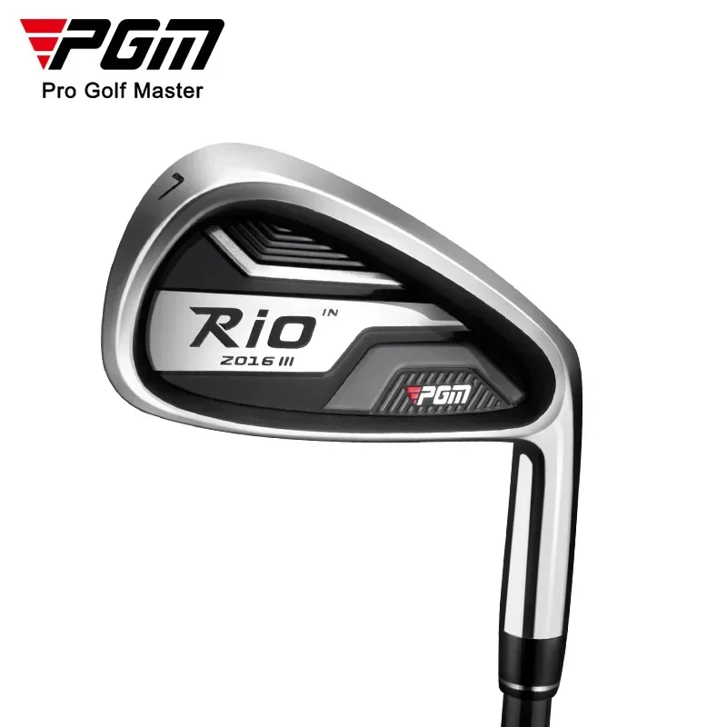 PGM Men Golf Clubs 7 Irons Beginners Simple and Easy To Use Black TIG040