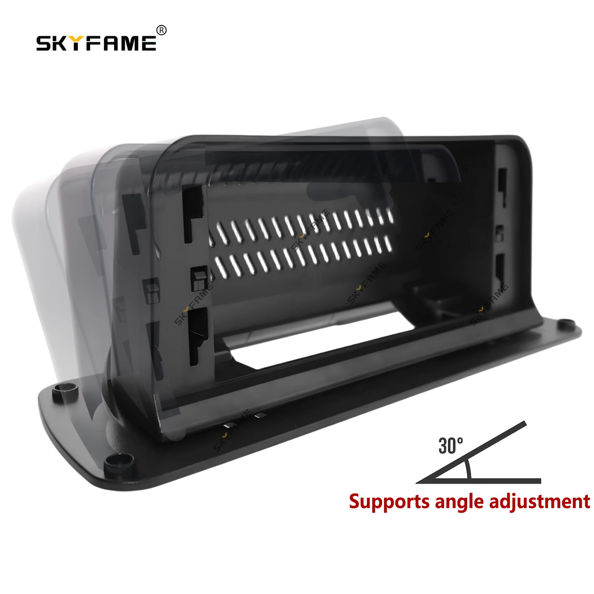 SKYFAME 12.3 Inch Universal Desktop Rotatable Car Frame Fascia Android Radio Dash Fitting Panel Kit
