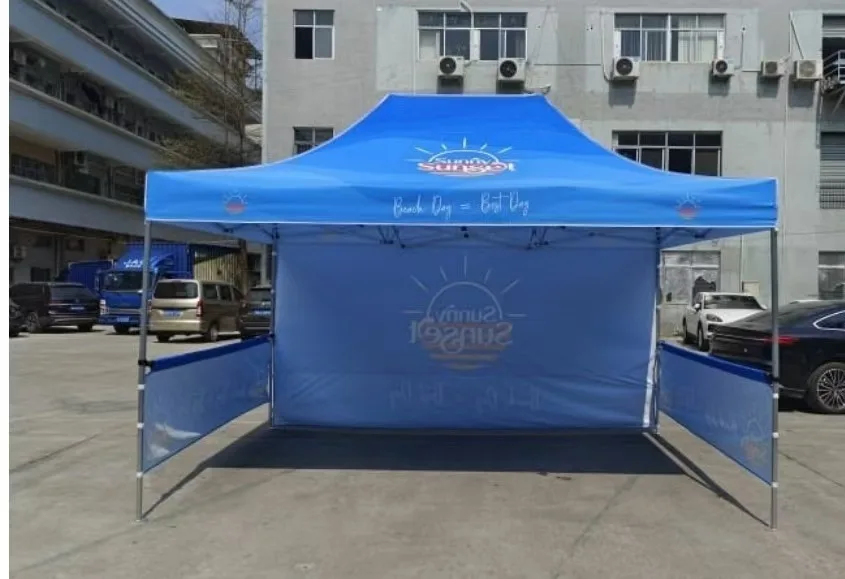 3x4.5m Aluminium 1200D fabric with 40x40 diameter tent