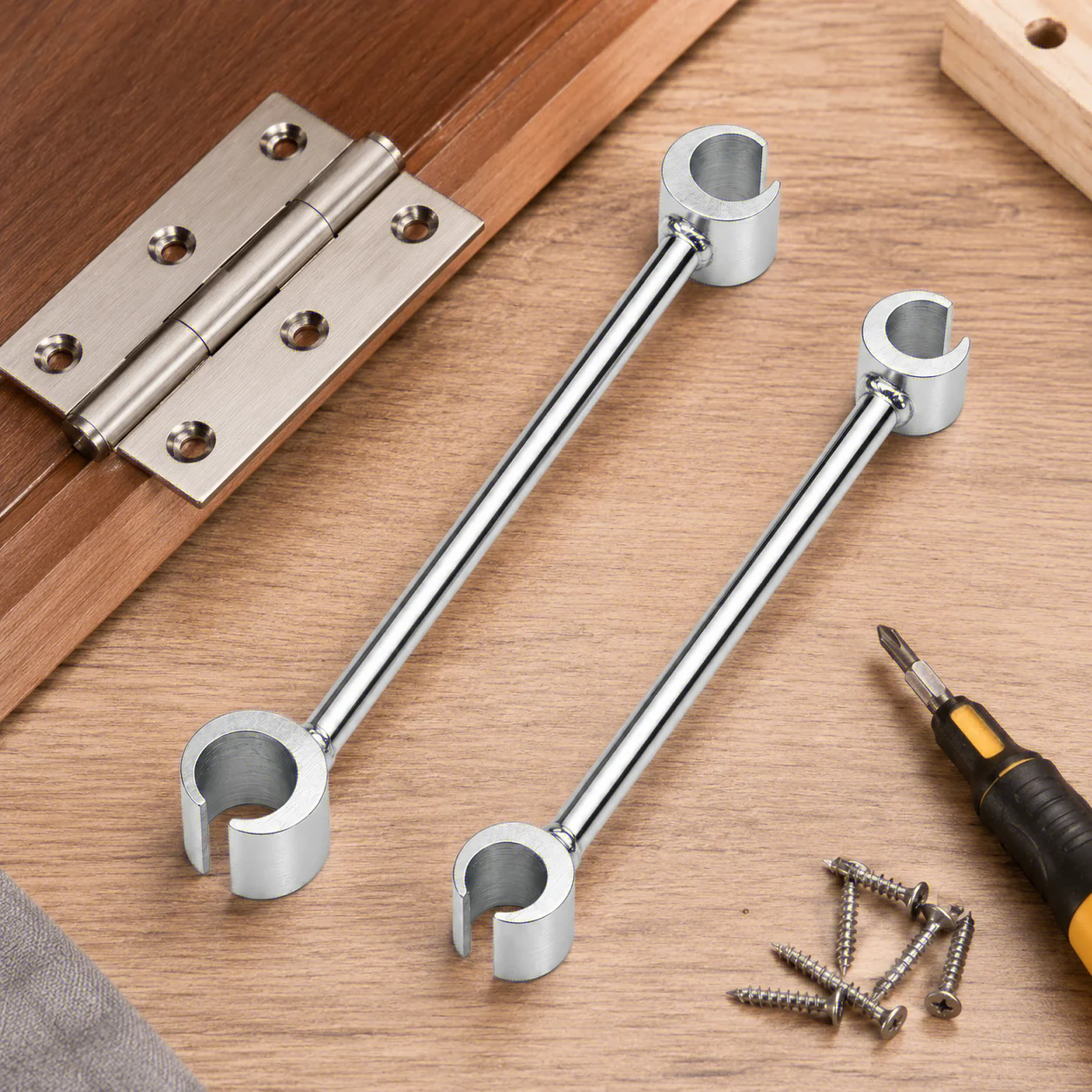 Adjustable Door Seam Wrench Flag-Style Hinge Clear Door And Window Installation Tool for Steel Doors