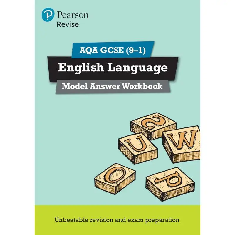

Pearson REVISE AQA GCSE English Language Model Answer Workbook For 2025 And 2026 Exams Pearson Pearson Education 9781292230221